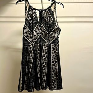 Free People black lace dress. Perfect for wedding guest attire